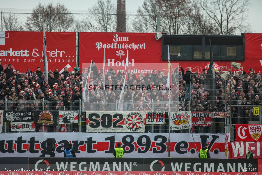 Fanblock, VfB Stuttgart, FWK 1907, Würzburg, 2. Bundesliga, flyeralarm Arena, FC Würzburger Kickers - Bild-ID: 2176911