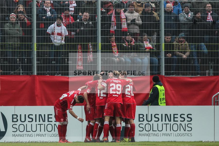 Torjubel, VfB Stuttgart, FWK 1907, Würzburg, 2. Bundesliga, flyeralarm Arena, FC Würzburger Kickers - Bild-ID: 2176913