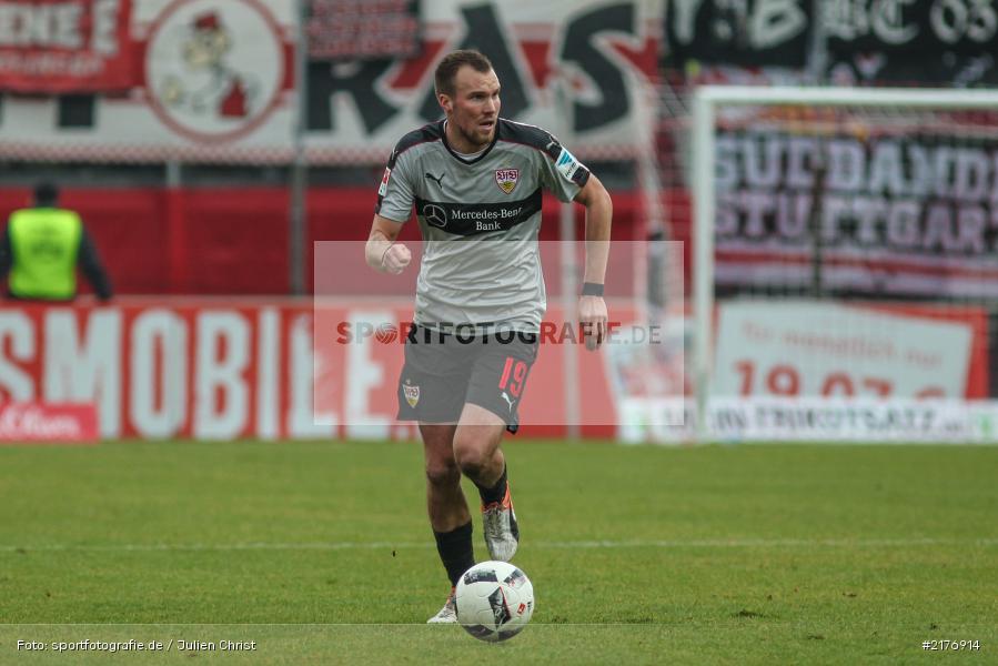 Kevin Großkreutz, VfB Stuttgart, FWK 1907, Würzburg, 2. Bundesliga, flyeralarm Arena, FC Würzburger Kickers - Bild-ID: 2176914