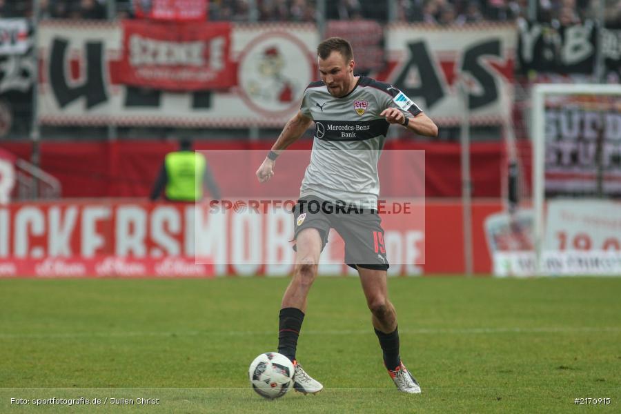 Kevin Großkreutz, VfB Stuttgart, FWK 1907, Würzburg, 2. Bundesliga, flyeralarm Arena, FC Würzburger Kickers - Bild-ID: 2176915
