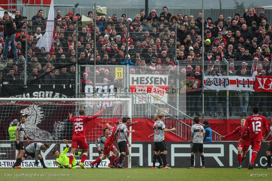 Torjubel, VfB Stuttgart, FWK 1907, Würzburg, 2. Bundesliga, flyeralarm Arena, FC Würzburger Kickers - Bild-ID: 2176920