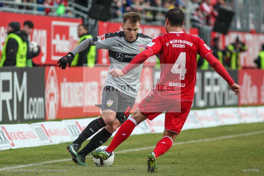 Alexandru Maxim, Rico Benatelli, VfB Stuttgart, FWK 1907, Würzburg, 2. Bundesliga, flyeralarm Arena, FC Würzburger Kickers - Bild-ID: 2176934 Alexandru Maxim, Rico Benatelli, VfB Stuttgart, FWK 1907, Würzburg, 2. Bundesliga, flyeralarm Arena, FC Würzburger Kickers - Bild-ID: 2176934