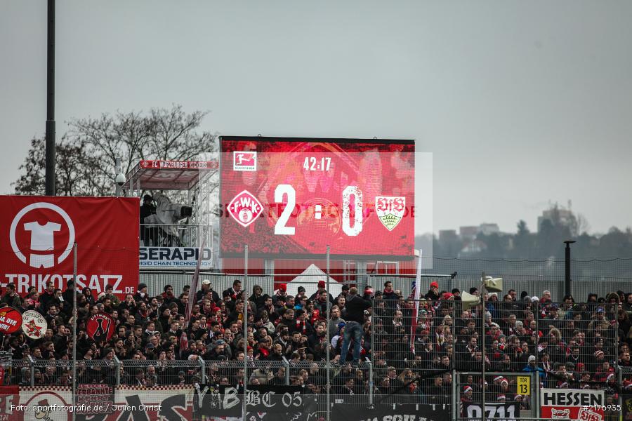 Videoscreen, VfB Stuttgart, FWK 1907, Würzburg, 2. Bundesliga, flyeralarm Arena, FC Würzburger Kickers - Bild-ID: 2176935 Videoscreen, VfB Stuttgart, FWK 1907, Würzburg, 2. Bundesliga, flyeralarm Arena, FC Würzburger Kickers - Bild-ID: 2176935