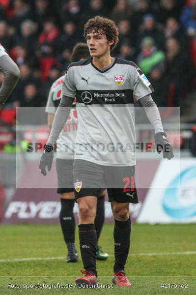 Benjamin Pavard, VfB Stuttgart, FWK 1907, Würzburg, 2. Bundesliga, flyeralarm Arena, FC Würzburger Kickers - Bild-ID: 2176962