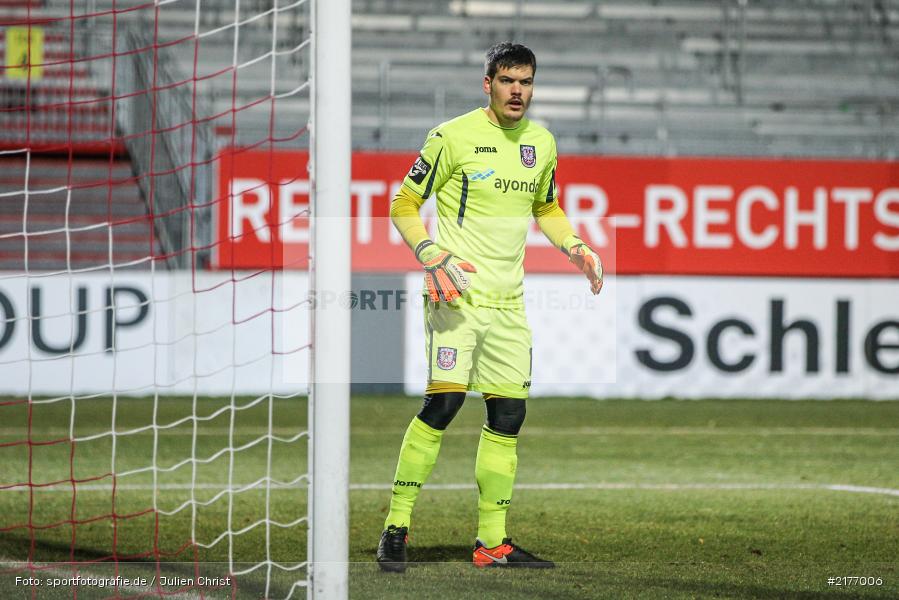 Jannis Pellowski, 07.01.2017, Flyeralarm-Arena, Freundschaftsspiel, FSV Frankfurt, FC Würzburger Kickers - Bild-ID: 2177006