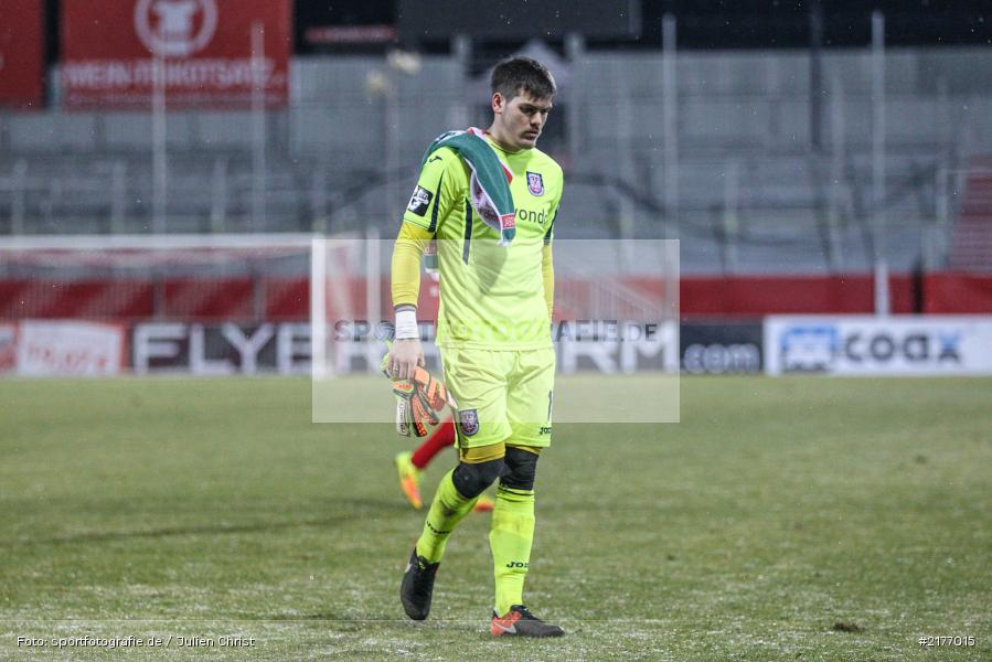 Jannis Pellowski, 07.01.2017, Flyeralarm-Arena, Freundschaftsspiel, FSV Frankfurt, FC Würzburger Kickers - Bild-ID: 2177015 Jannis Pellowski, 07.01.2017, Flyeralarm-Arena, Freundschaftsspiel, FSV Frankfurt, FC Würzburger Kickers - Bild-ID: 2177015
