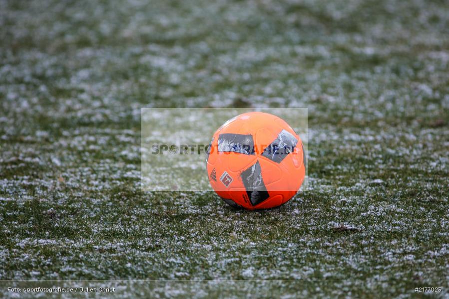 Adidas Performance, Matchball, Winter, Torfabrik, 07.01.2017, Flyeralarm-Arena, Freundschaftsspiel, FSV Frankfurt, FC Würzburger Kickers - Bild-ID: 2177023