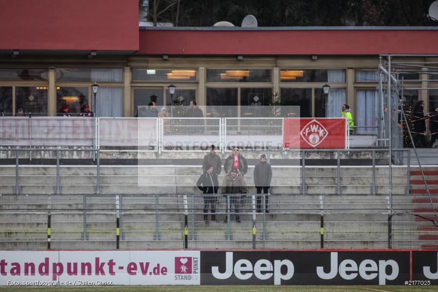 Zuschauer, 07.01.2017, Flyeralarm-Arena, Freundschaftsspiel, FSV Frankfurt, FC Würzburger Kickers - Bild-ID: 2177025