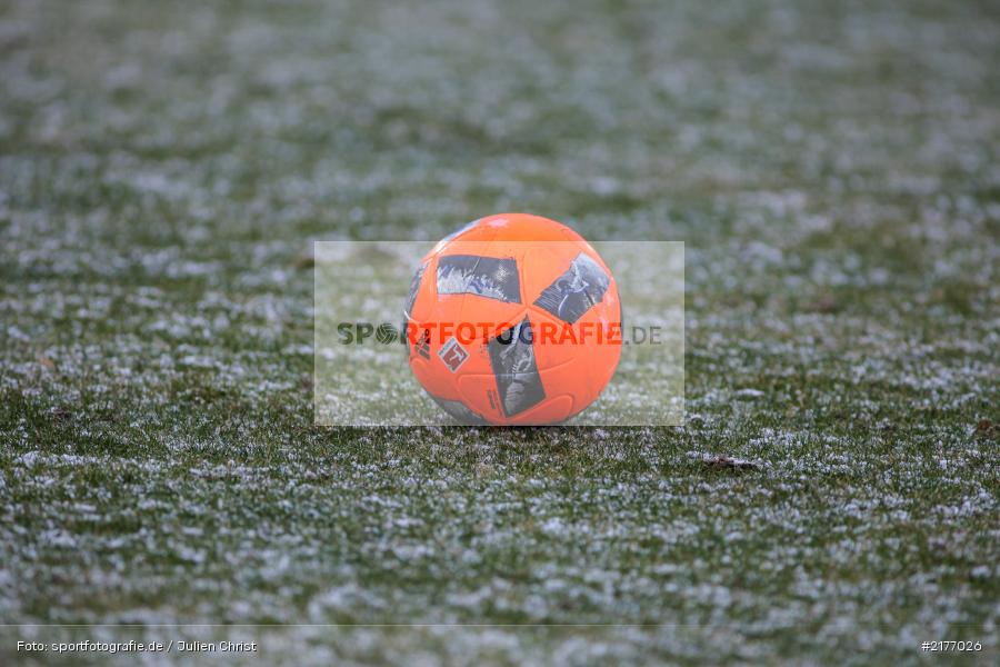 Adidas Performance, Matchball, Winter, Torfabrik, 07.01.2017, Flyeralarm-Arena, Freundschaftsspiel, FSV Frankfurt, FC Würzburger Kickers - Bild-ID: 2177026