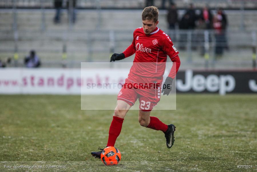 Patrick Weihrauch, 07.01.2017, Flyeralarm-Arena, Freundschaftsspiel, FSV Frankfurt, FC Würzburger Kickers - Bild-ID: 2177029