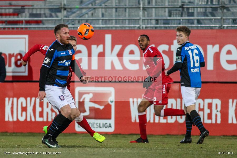 Felix Müller, Patrick Ochs, 07.01.2017, Flyeralarm-Arena, Freundschaftsspiel, FSV Frankfurt, FC Würzburger Kickers - Bild-ID: 2177040