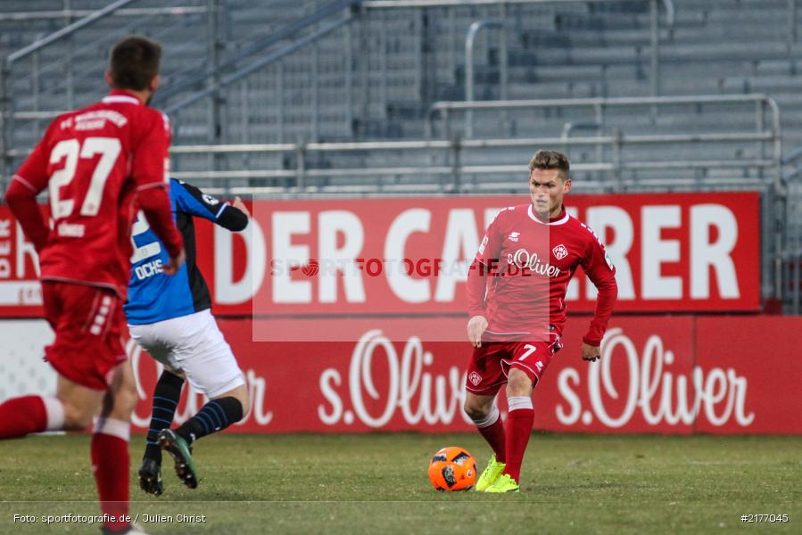 Felix Müller, 07.01.2017, Flyeralarm-Arena, Freundschaftsspiel, FSV Frankfurt, FC Würzburger Kickers - Bild-ID: 2177045