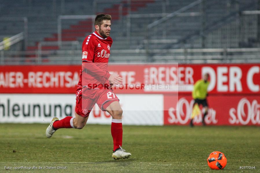 Marco Königs, 07.01.2017, Flyeralarm-Arena, Freundschaftsspiel, FSV Frankfurt, FC Würzburger Kickers - Bild-ID: 2177064