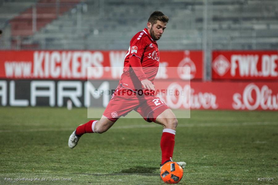 Marco Königs, 07.01.2017, Flyeralarm-Arena, Freundschaftsspiel, FSV Frankfurt, FC Würzburger Kickers - Bild-ID: 2177071