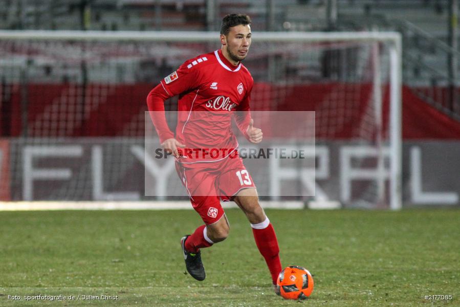 Lukas Fröde, 07.01.2017, Flyeralarm-Arena, Freundschaftsspiel, FSV Frankfurt, FC Würzburger Kickers - Bild-ID: 2177085 Lukas Fröde, 07.01.2017, Flyeralarm-Arena, Freundschaftsspiel, FSV Frankfurt, FC Würzburger Kickers - Bild-ID: 2177085