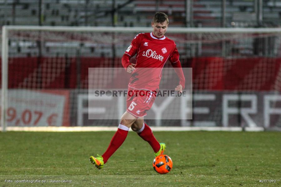 Franko Uzelac, 07.01.2017, Flyeralarm-Arena, Freundschaftsspiel, FSV Frankfurt, FC Würzburger Kickers - Bild-ID: 2177092 Franko Uzelac, 07.01.2017, Flyeralarm-Arena, Freundschaftsspiel, FSV Frankfurt, FC Würzburger Kickers - Bild-ID: 2177092