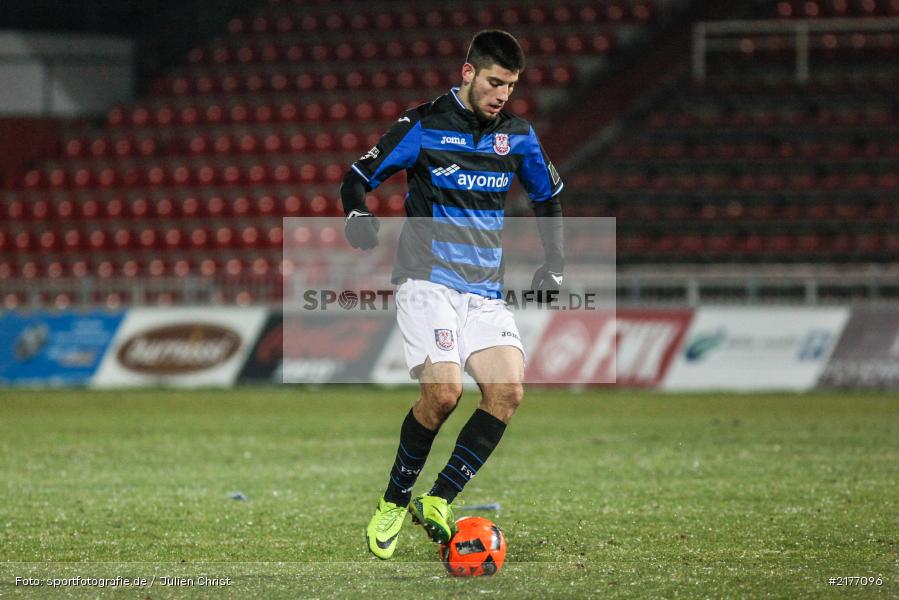 Cagatay Kader, 07.01.2017, Flyeralarm-Arena, Freundschaftsspiel, FSV Frankfurt, FC Würzburger Kickers - Bild-ID: 2177096 Cagatay Kader, 07.01.2017, Flyeralarm-Arena, Freundschaftsspiel, FSV Frankfurt, FC Würzburger Kickers - Bild-ID: 2177096