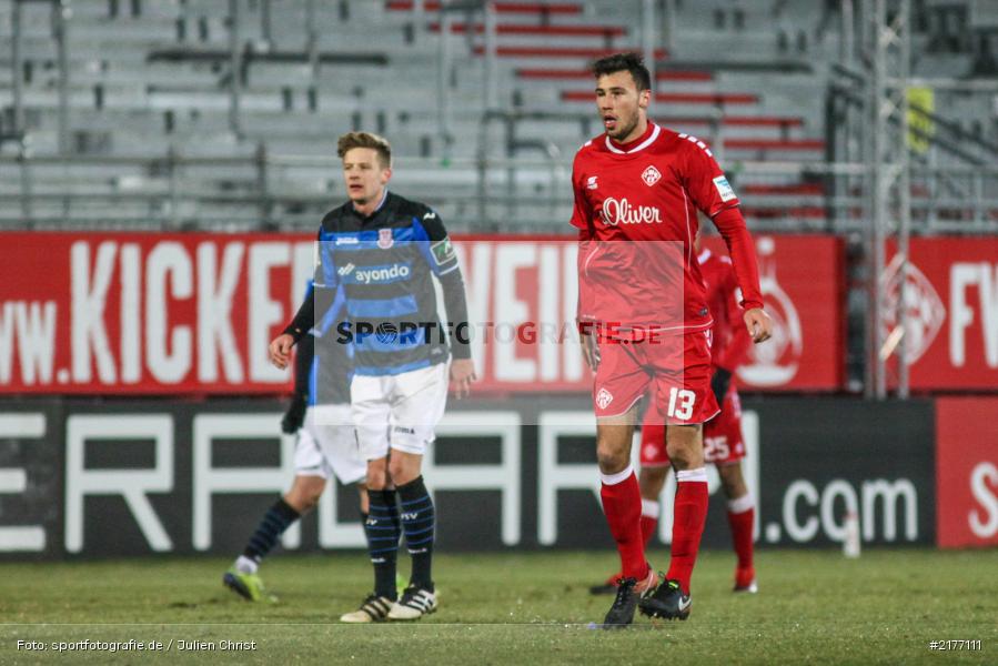 Lukas Fröde, 07.01.2017, Flyeralarm-Arena, Freundschaftsspiel, FSV Frankfurt, FC Würzburger Kickers - Bild-ID: 2177111 Lukas Fröde, 07.01.2017, Flyeralarm-Arena, Freundschaftsspiel, FSV Frankfurt, FC Würzburger Kickers - Bild-ID: 2177111