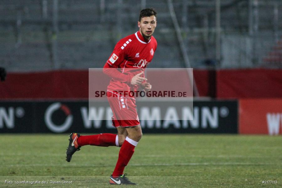Lukas Fröde, 07.01.2017, Flyeralarm-Arena, Freundschaftsspiel, FSV Frankfurt, FC Würzburger Kickers - Bild-ID: 2177113 Lukas Fröde, 07.01.2017, Flyeralarm-Arena, Freundschaftsspiel, FSV Frankfurt, FC Würzburger Kickers - Bild-ID: 2177113