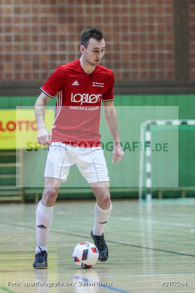 Ralf Weidenbach, SG Buchbrunn-Mainstockheim, FG Marktbreit-Martinsheim, 14.01.2017, Hallenfußball, Karlstadt, Kreisendturnier - Bild-ID: 2177564