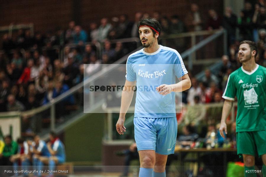 Gökhan Balaban, TSV Frickenhausen, FG FV Karlstadt, 14.01.2017, Hallenfußball, Karlstadt, Kreisendturnier - Bild-ID: 2177589