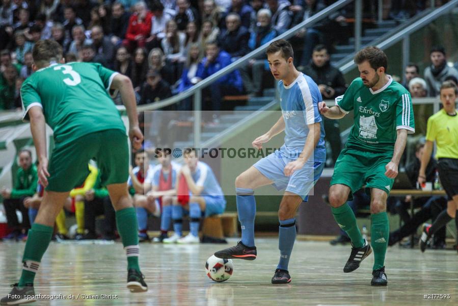 Michael Winkler, Marcel Kikiernicki, TSV Frickenhausen, FG FV Karlstadt, 14.01.2017, Hallenfußball, Karlstadt, Kreisendturnier - Bild-ID: 2177593 Michael Winkler, Marcel Kikiernicki, TSV Frickenhausen, FG FV Karlstadt, 14.01.2017, Hallenfußball, Karlstadt, Kreisendturnier - Bild-ID: 2177593