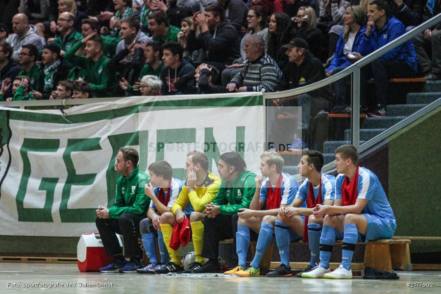 Bank, TSV Frickenhausen, FG FV Karlstadt, 14.01.2017, Hallenfußball, Karlstadt, Kreisendturnier - Bild-ID: 2177602