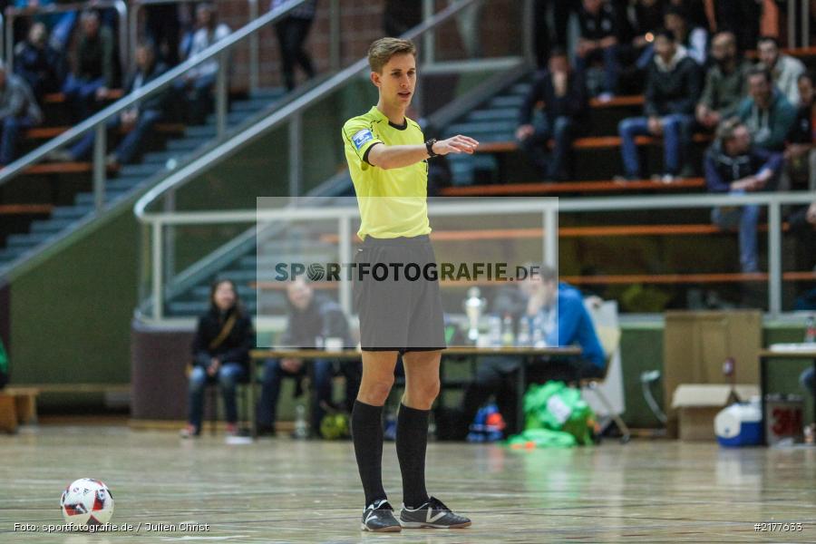 Hannes Hemrich, TSV Retzbach, FV Karlstadt, Kleines Finale, 14.01.2017, Hallenfußball, Karlstadt, Kreisendturnier - Bild-ID: 2177633