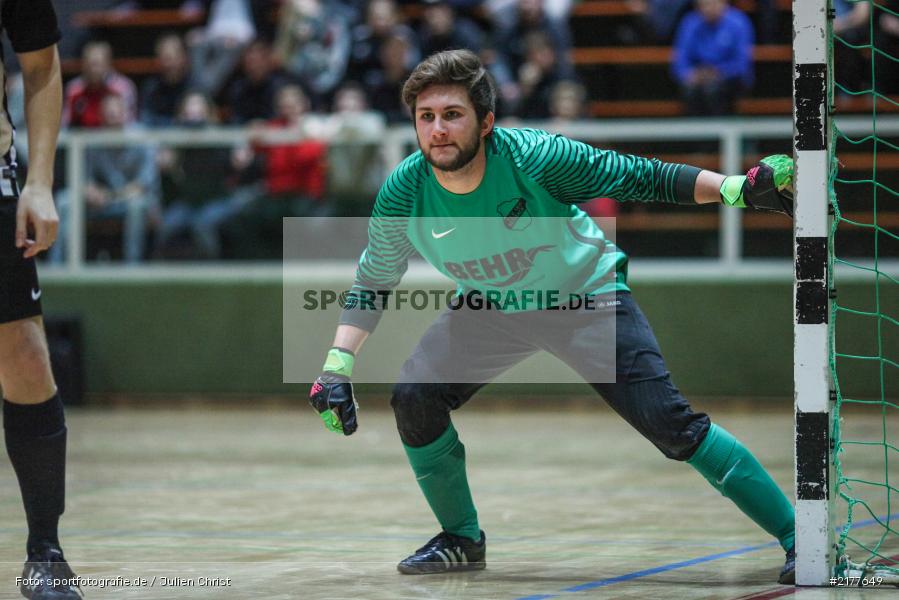 Maximilian Müller, TSV Retzbach, FV Karlstadt, Kleines Finale, 14.01.2017, Hallenfußball, Karlstadt, Kreisendturnier - Bild-ID: 2177649