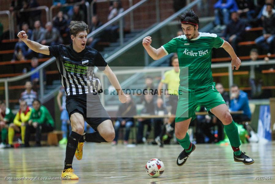 Frederik Koestler, Gökhan Balaban, TSV Retzbach, FV Karlstadt, Kleines Finale, 14.01.2017, Hallenfußball, Karlstadt, Kreisendturnier - Bild-ID: 2177651 Frederik Koestler, Gökhan Balaban, TSV Retzbach, FV Karlstadt, Kleines Finale, 14.01.2017, Hallenfußball, Karlstadt, Kreisendturnier - Bild-ID: 2177651