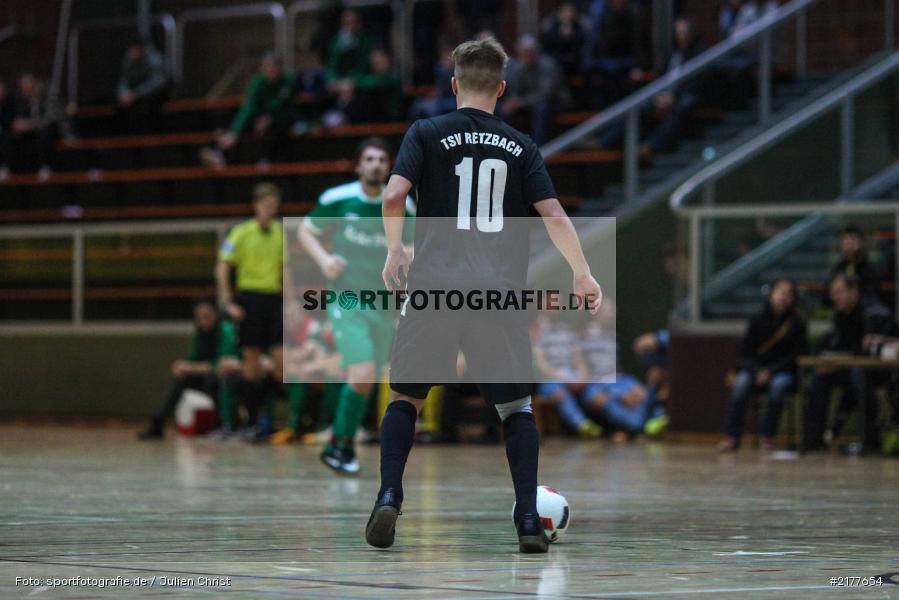 Philipp Gößwein, TSV Retzbach, FV Karlstadt, Kleines Finale, 14.01.2017, Hallenfußball, Karlstadt, Kreisendturnier - Bild-ID: 2177654