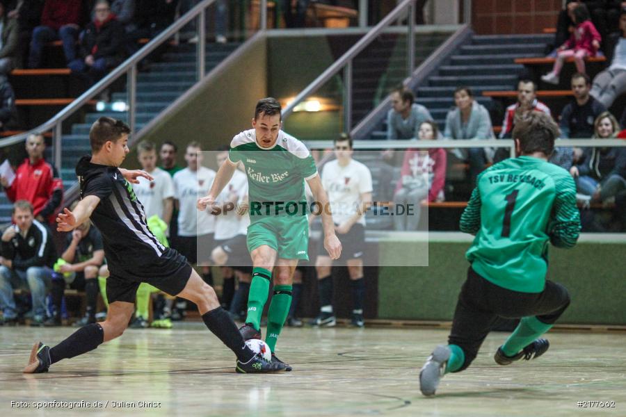 Dominik Hehrlein, Michael Winkler, TSV Retzbach, FV Karlstadt, Kleines Finale, 14.01.2017, Hallenfußball, Karlstadt, Kreisendturnier - Bild-ID: 2177662 Dominik Hehrlein, Michael Winkler, TSV Retzbach, FV Karlstadt, Kleines Finale, 14.01.2017, Hallenfußball, Karlstadt, Kreisendturnier - Bild-ID: 2177662