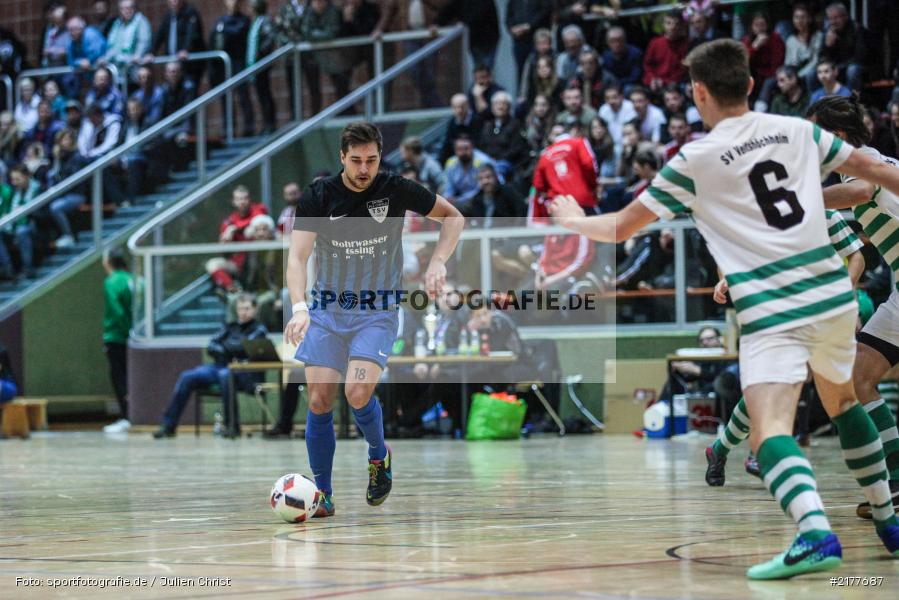 Nikos Bude, SV Veitshöchheim, TSV Unterpleichfeld, 14.01.2017, Hallenfußball, Karlstadt, Kreisendturnier - Bild-ID: 2177687