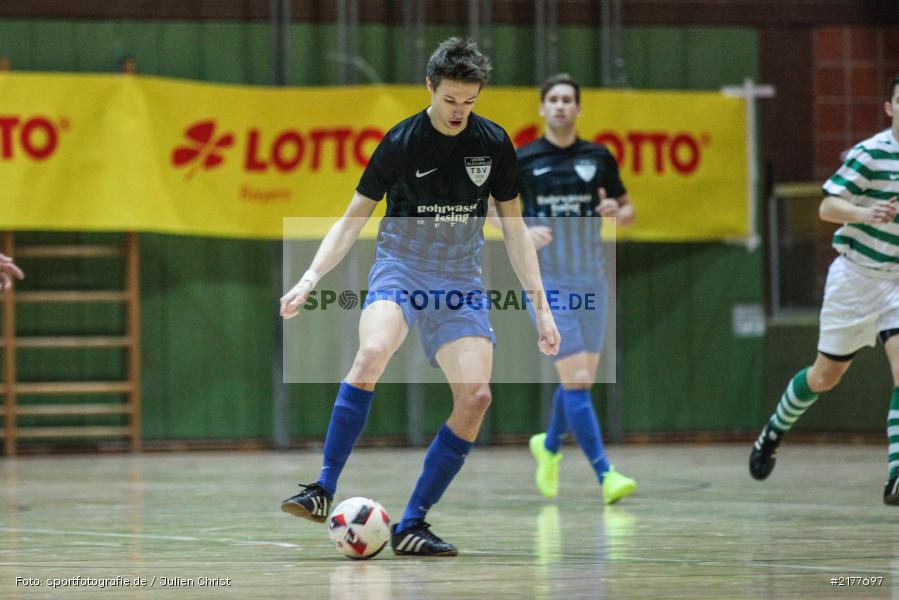 Andre Schmitt, SV Veitshöchheim, TSV Unterpleichfeld, 14.01.2017, Hallenfußball, Karlstadt, Kreisendturnier - Bild-ID: 2177697