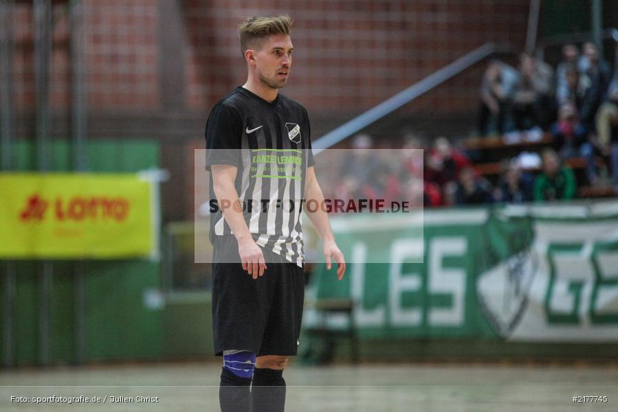Philipp Gößwein, TSV Retzbach, TSV Rottendorf, 14.01.2017, Hallenfußball, Karlstadt, Kreisendturnier - Bild-ID: 2177745