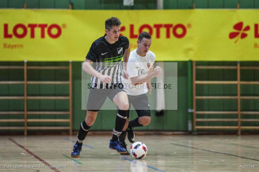 Moritz Schubert, Maximilian Köstler, TSV Retzbach, TSV Rottendorf, 14.01.2017, Hallenfußball, Karlstadt, Kreisendturnier - Bild-ID: 2177748