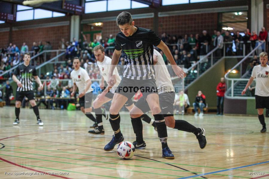 Maximilian Köstler, TSV Retzbach, TSV Rottendorf, 14.01.2017, Hallenfußball, Karlstadt, Kreisendturnier - Bild-ID: 2177749