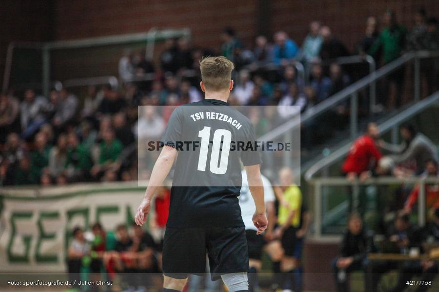 Philipp Gößwein, TSV Retzbach, TSV Rottendorf, 14.01.2017, Hallenfußball, Karlstadt, Kreisendturnier - Bild-ID: 2177763