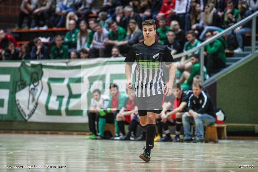 Dominik Hehrlein, TSV Retzbach, TSV Rottendorf, 14.01.2017, Hallenfußball, Karlstadt, Kreisendturnier - Bild-ID: 2177765
