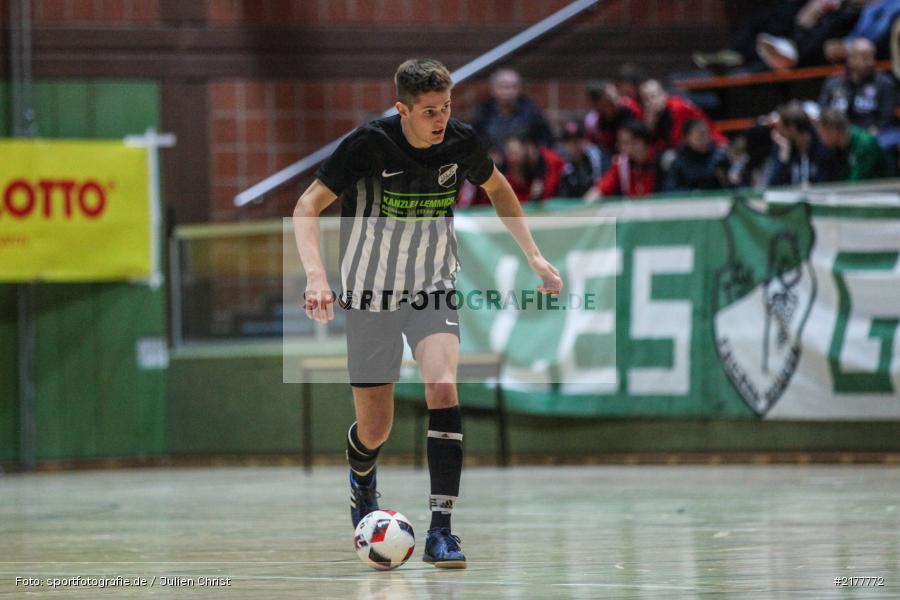 Maximilian Köstler, TSV Retzbach, TSV Rottendorf, 14.01.2017, Hallenfußball, Karlstadt, Kreisendturnier - Bild-ID: 2177772