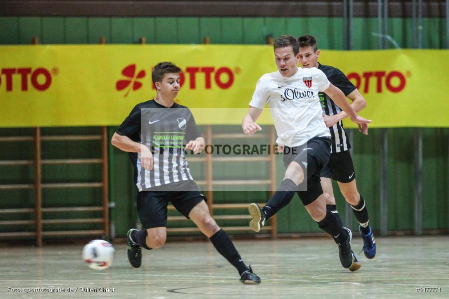 Moritz Schubert, TSV Retzbach, TSV Rottendorf, 14.01.2017, Hallenfußball, Karlstadt, Kreisendturnier - Bild-ID: 2177774