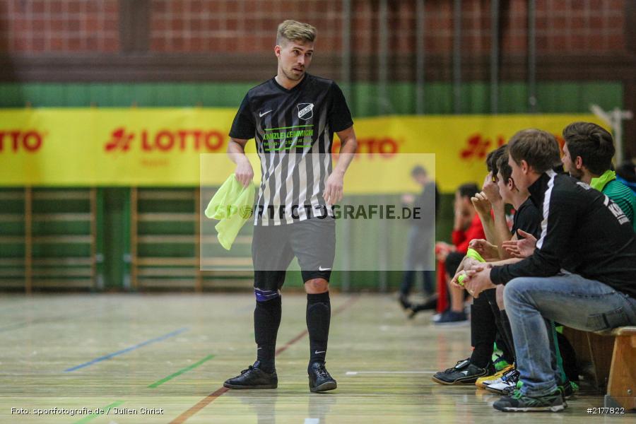 Philipp Gößwein, TSV Retzbach, TSV Rottendorf, 14.01.2017, Hallenfußball, Karlstadt, Kreisendturnier - Bild-ID: 2177822