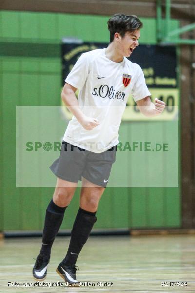 Niklas Paatz, TSV Retzbach, TSV Rottendorf, 14.01.2017, Hallenfußball, Karlstadt, Kreisendturnier - Bild-ID: 2177824