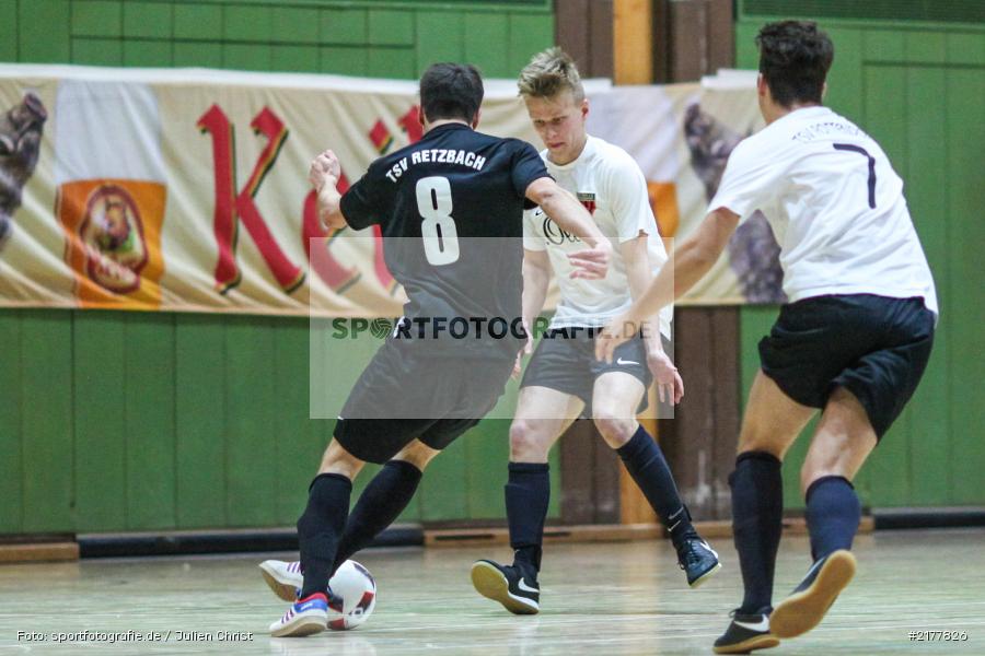 Sebastian Mainka, Andreas Köhler, TSV Retzbach, TSV Rottendorf, 14.01.2017, Hallenfußball, Karlstadt, Kreisendturnier - Bild-ID: 2177826