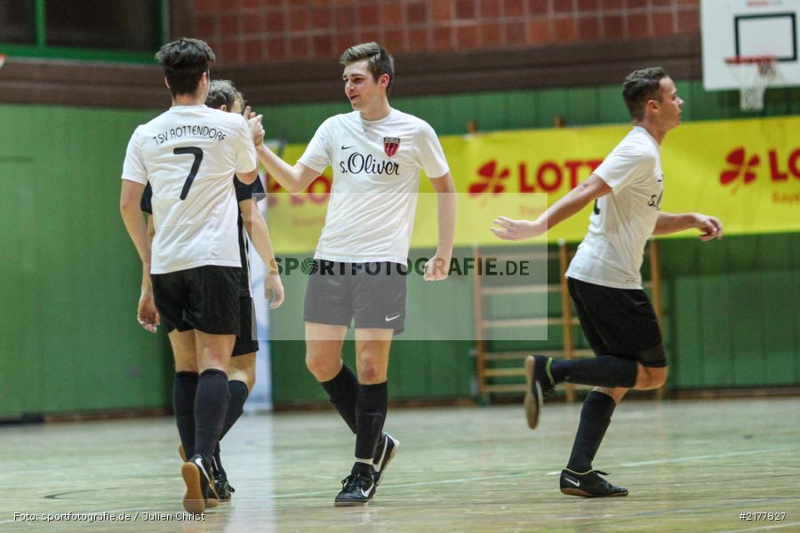 Niklas Paatz, TSV Retzbach, TSV Rottendorf, 14.01.2017, Hallenfußball, Karlstadt, Kreisendturnier - Bild-ID: 2177827