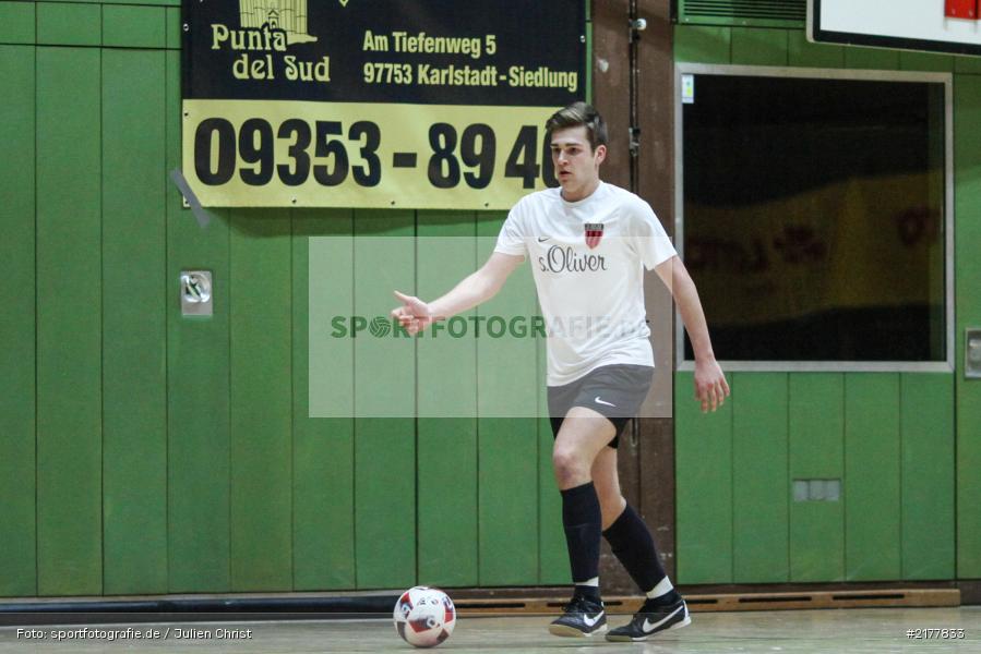 Marcel Stuehler, TSV Retzbach, TSV Rottendorf, 14.01.2017, Hallenfußball, Karlstadt, Kreisendturnier - Bild-ID: 2177833