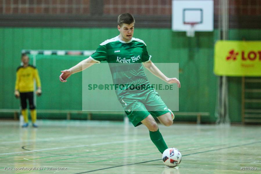 Johannes Albert, TG Höchberg, FG FV Karlstadt, 14.01.2017, Hallenfußball, Karlstadt, Kreisendturnier - Bild-ID: 2177850