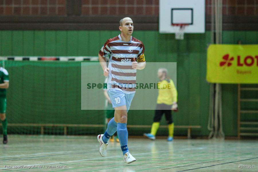 Tobias Riedner, TG Höchberg, FG FV Karlstadt, 14.01.2017, Hallenfußball, Karlstadt, Kreisendturnier - Bild-ID: 2177857 Tobias Riedner, TG Höchberg, FG FV Karlstadt, 14.01.2017, Hallenfußball, Karlstadt, Kreisendturnier - Bild-ID: 2177857