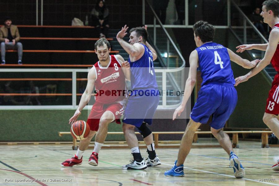 Simon Geiselsöder, Ferdinand Kempf, Erwin-Ammann-Halle, 21.01.2017, Bayernpokal, Basketball, VfL Baskets Treuchlingen, TSV Karlstadt - Bild-ID: 2177977 Simon Geiselsöder, Ferdinand Kempf, Erwin-Ammann-Halle, 21.01.2017, Bayernpokal, Basketball, VfL Baskets Treuchlingen, TSV Karlstadt - Bild-ID: 2177977