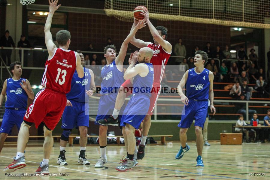 Tim Eisenberger, M. Weißhaar, Andi Hopf, Erwin-Ammann-Halle, 21.01.2017, Bayernpokal, Basketball, VfL Baskets Treuchlingen, TSV Karlstadt - Bild-ID: 2177980 Tim Eisenberger, M. Weißhaar, Andi Hopf, Erwin-Ammann-Halle, 21.01.2017, Bayernpokal, Basketball, VfL Baskets Treuchlingen, TSV Karlstadt - Bild-ID: 2177980